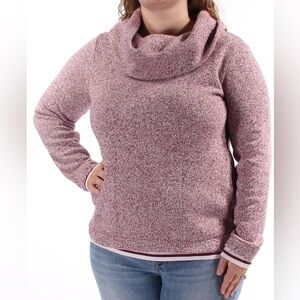 Tommy Hilfiger Athluxe Cowl Neck Sweater w/Pockets